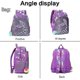 thumbnail image 3 of Backpack For Girls Backpacks For Elementary Preschool Students Kids Backpack With Lunch Box 26s, 3 of 5