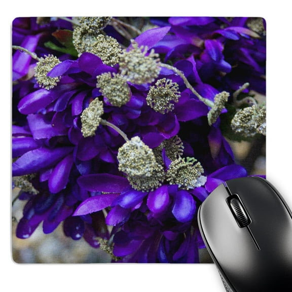 3dRose, Purple floral decoration, wedding detail - LI05 JEN0003 - Jim Engelbrecht, MousePad