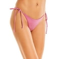 thumbnail image 3 of L Space Womens Lennox Metallic Side Tie Swim Bottom Separates, 3 of 3