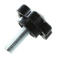 thumbnail image 3 of 15 Pcs M6 x 15mm Macho Rosca 25mm Hex en Forma de Cabeza de Sujecion Perilla Negro, 3 of 4