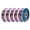 Two-tone purple and gold, variant on Geeetech 5pcs anti-pulling type 3D Printer PLA Filament 5KG（11ibs） Toughness Enhanced Filament with 1.75mm Dimensional Accuracy +/-0.03mm, Vacuum Packaging Two-tone purple and gold