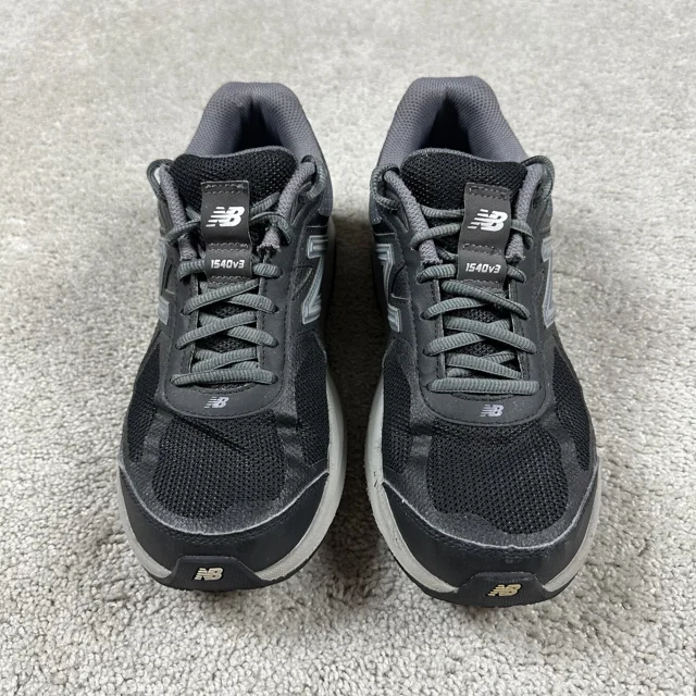 New Balance 1540v3 Shoes Mens Size 8 Gray Black Running Walking Sneakers Trainer