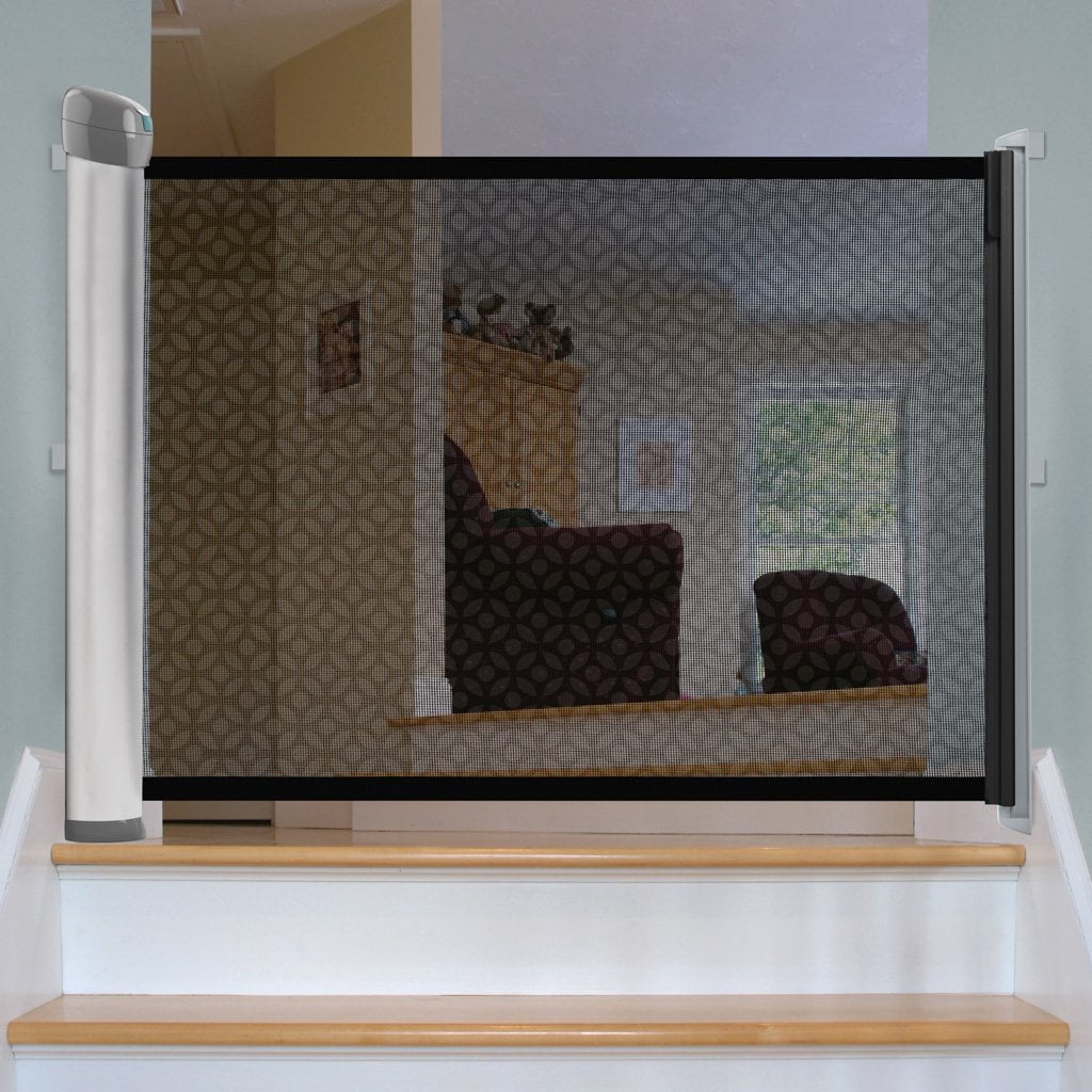 retractable baby gate walmart