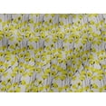 thumbnail image 4 of oneOone Viscose Jersey Yellow Fabric Florals Craft Projects Decor Fabric Printed By The Yard 60 Inch Wide, 4 of 5
