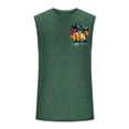 thumbnail image 5 of Ynynloco Mens Sleeveless Tank Tops Workout Gym Quick Dry Shirts Hawaiian Palm Tree Vintage Style T-Shirt, 5 of 5