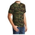 thumbnail image 4 of Mens 5.4-oz 100% Cotton Tee Shirt Military Camo S, 4 of 6