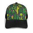 thumbnail image 3 of Yiaed Cactus 1 Print Baseball Cap Dad Hat Polo Style Plain Blank Adjustable Size, 3 of 5