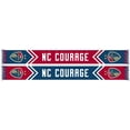 thumbnail image 2 of North Carolina Courage Chevron Scarf, 2 of 2