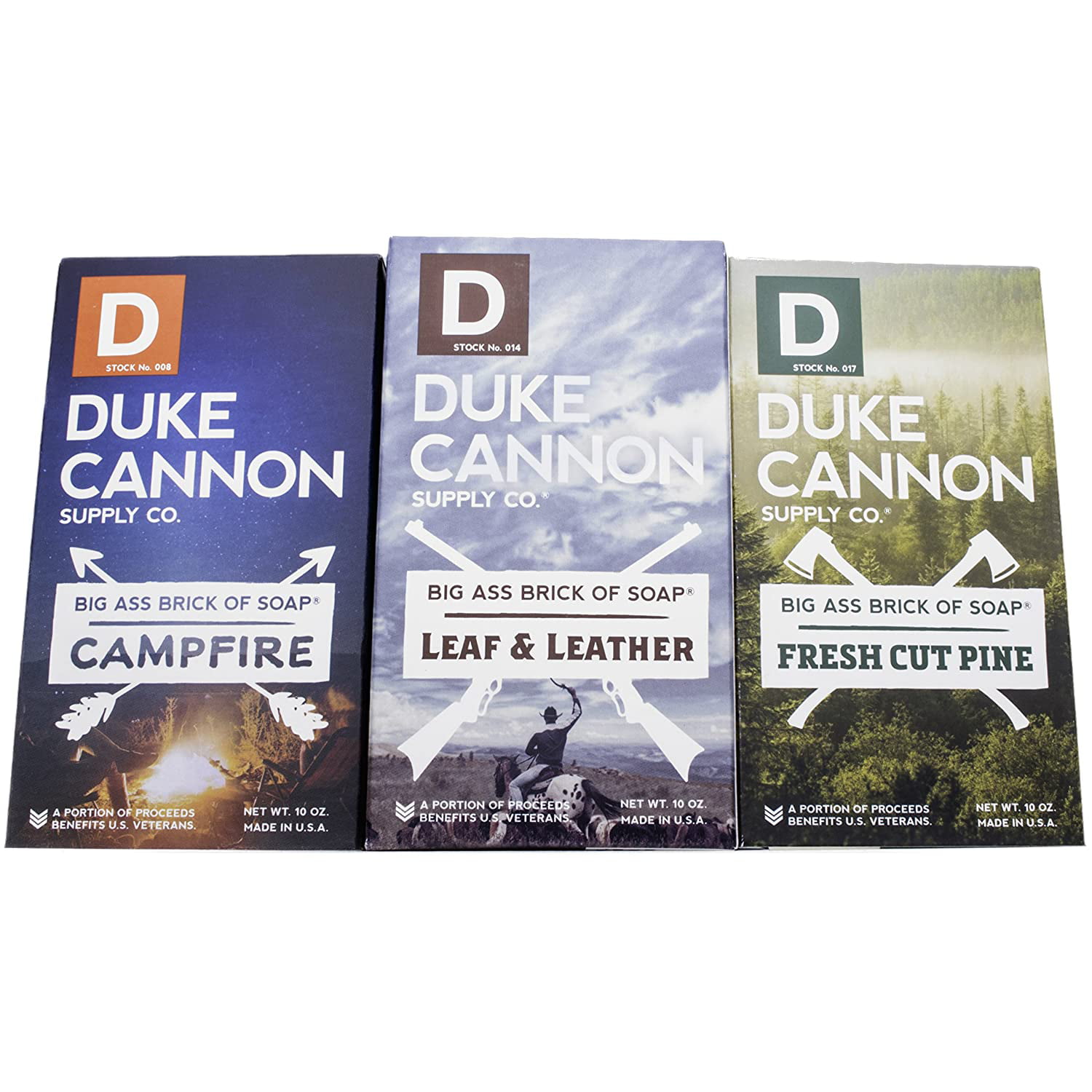 Duke Cannon Big Ass Brick Of Soap - Leaf & Leather