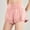 Pink, variant on Women's Shorts Plus Size Bermuda 4X Sports Casual Outerwear Drying Tight High Waisted Yoga Pants