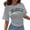 Grey, variant on Los Angeles California Graphic Tees for Women 2026 Summer Casual Short Sleeve Crewneck T Shirts