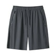 thumbnail image 2 of Boys' Shorts Boys Summer Outfits Boys Shorts Breathable Mesh Athletic Running Casual Summer Comfortable Elastic Waist Lightweight Sports Shorts For Kids, 2 of 3