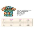 thumbnail image 5 of Chemise Hawaïenne Bébé Garçon Été Imprimé Cocotier 0-5 Ans, 5 of 5