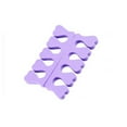 WANGJIAOID 100 Pcs Soft Finger Toe Separator Tool Pedicure Manicure