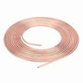 thumbnail image 2 of Copper Nickel Brake Line Tubing Coil with Fittings 25ft Length 3/16in OD Flexible Automotive Solution, 2 of 5