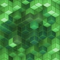 thumbnail image 1 of Ahgly Company Machine Washable Indoor Square Transitional Green Area Rugs, 6' Square, 1 of 7