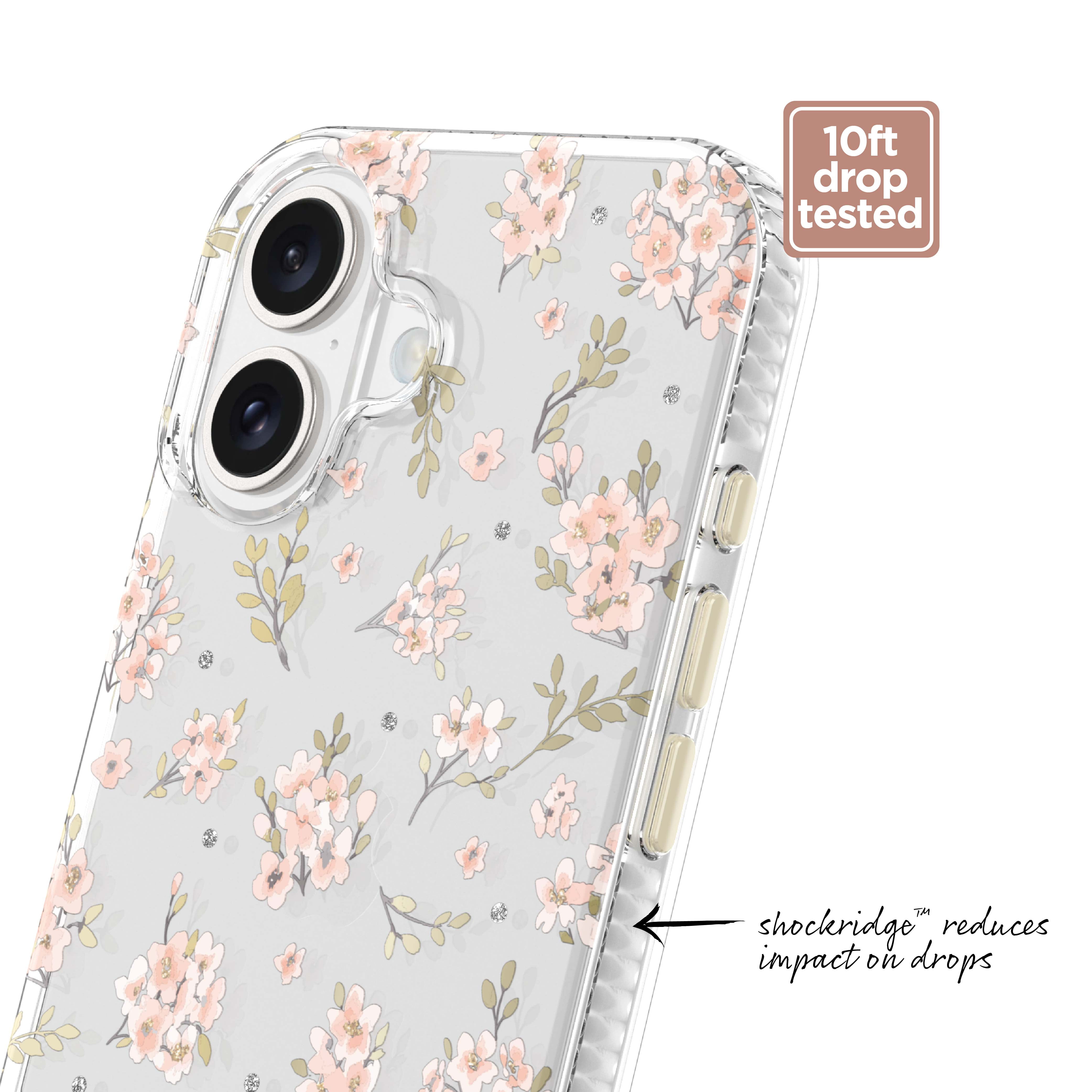 Petite Pink Floral - Premium Fashion Phone Case for iPhone 16