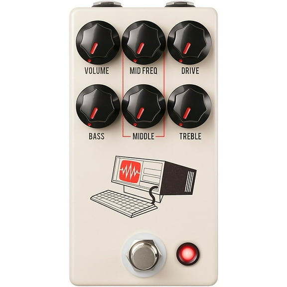 JHS Pedals Hard Drive Distortion Effects Pedal Tan
