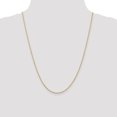 thumbnail image 2 of Leslie's 14K 1.3mm Diamond-Cut Rope Chain (Weight: 4.04 Grams, Length: 24 Inches), 2 of 4