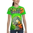 thumbnail image 3 of Plants Vs Zombies T Shirts 3D Printed Short Sleeve Tee Shirt for Boys Girls, 3 of 8