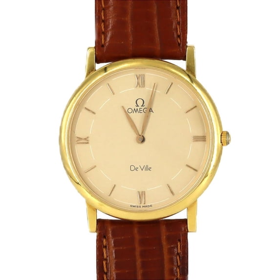 Pre-Owned Omega De Ville YG Quartz Watch