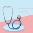 thumbnail image 2 of Estetoscopio de plástico de imitación para niños, juguete de simulación para Doctor, juegos familiares para niños, accesorios para niños, regalo para niños y niñas, 2 of 4