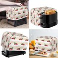 thumbnail image 2 of Renewold Toaster Cover 2 Slice Truck Christmas Decoration for Kitchen Appliance Dustproof Covers Wide Slot Toaster Bread Maker Cover Keep Clean from Fingertips Drips Oil Stains, 2 of 6