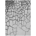 thumbnail image 2 of Addison Rugs Chantille Indoor/Outdoor Transitional Squares Gray Washable Rectangle Rug, 2'6" x 3'10", 2 of 6