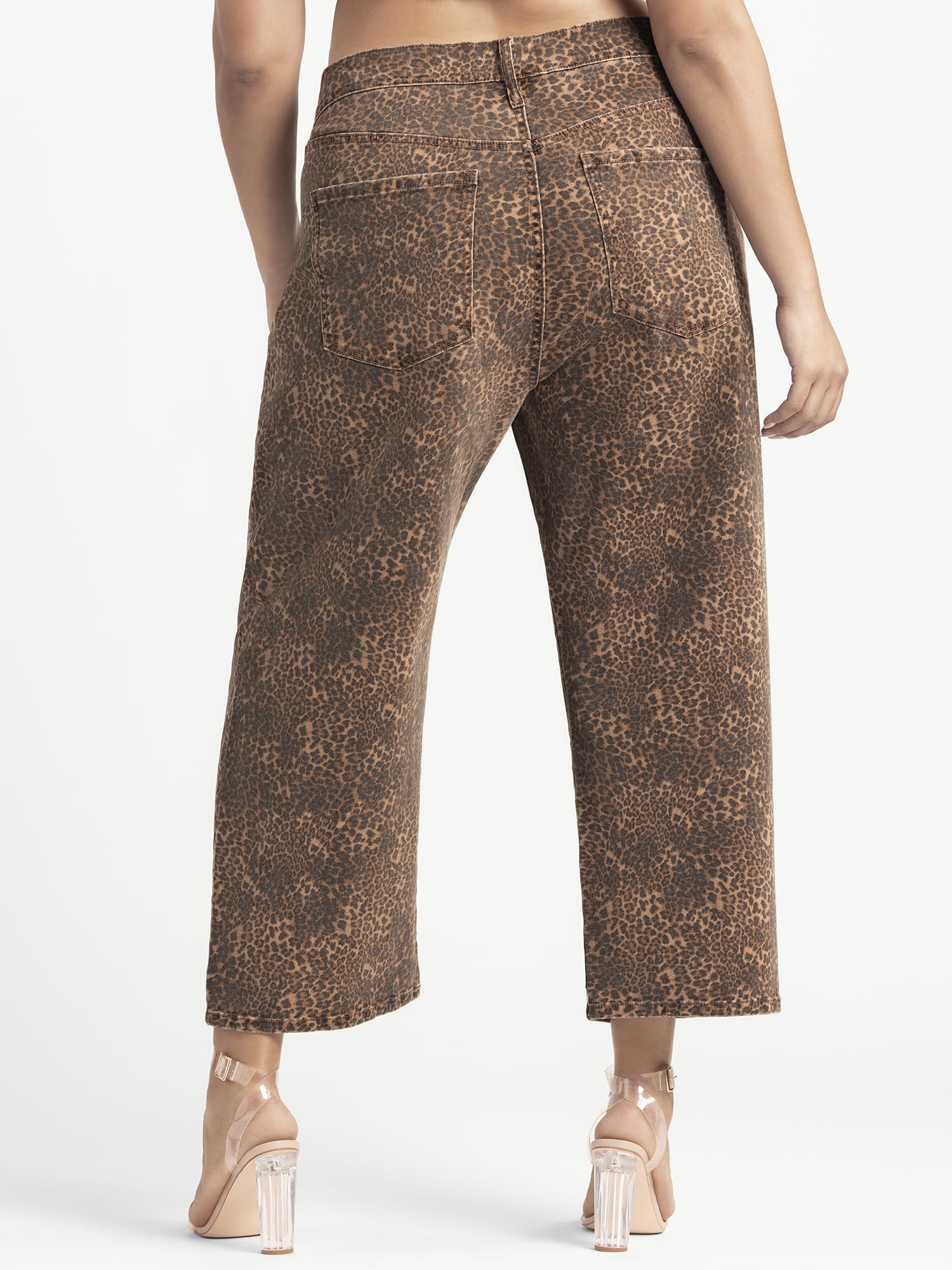 Jessica Simpson Women's and Women's Plus Myrtle Barrel Leg Jeans, Sizes 2-24W