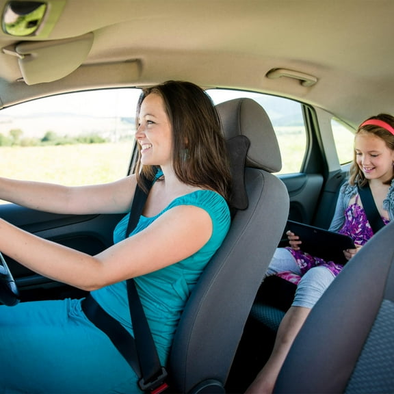 HOMEMAXS Car Neck Pillow Seat Support Headrest Cushion for Driving 1 Set Auto Interior Accessory