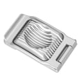 thumbnail image 1 of Egg Slicer for Hard Boiled Eggs Egg Cutter Strawberry Slicer Heavy Duty Aluminium Tomato Slicer Stainless Steel Wire Multipurpose Egg Slicer Dicer for Soft Fruit Mushroom Home Use, 1 of 5