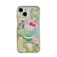 thumbnail image 1 of Cute Sanrio Hello Kitty Magnetic Bracket Magsafe Wireless Charge Phone Case For iPhone 15 14 13 12 11 Pro Max Clear Hard Cover RJ, 1 of 7