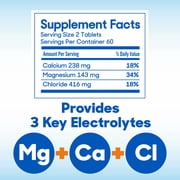SlowMag Mg Muscle & Heart Health Tablets, Magnesium Chloride and Calcium, 120 Count