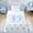 Blue D, variant on Erosebridal Letter K Bow Heart Bed Sheets for Boys Girls, Blue Princess Style King Sheets, 4pcs