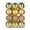 Gold, variant on 24PCS Christmas Ball Ornaments Set - 4 Style Shatterproof Xmas Tree Decorations, Hanging Balls for Holiday & Wedding Party