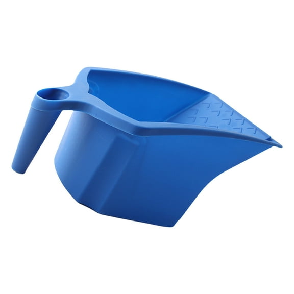 Storage Organizers Tray Plastic Paint Tray Large Square Painting Trim Container Paint Cup Bucket with Ergonomic Handle