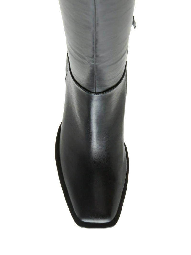 Madden Girl women's Knee High Boots - Wide Calf - Block Heel