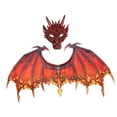 thumbnail image 1 of Disfraz de dinosaurio Yuyangstore para adultos rojo juego de rol, 1 of 8