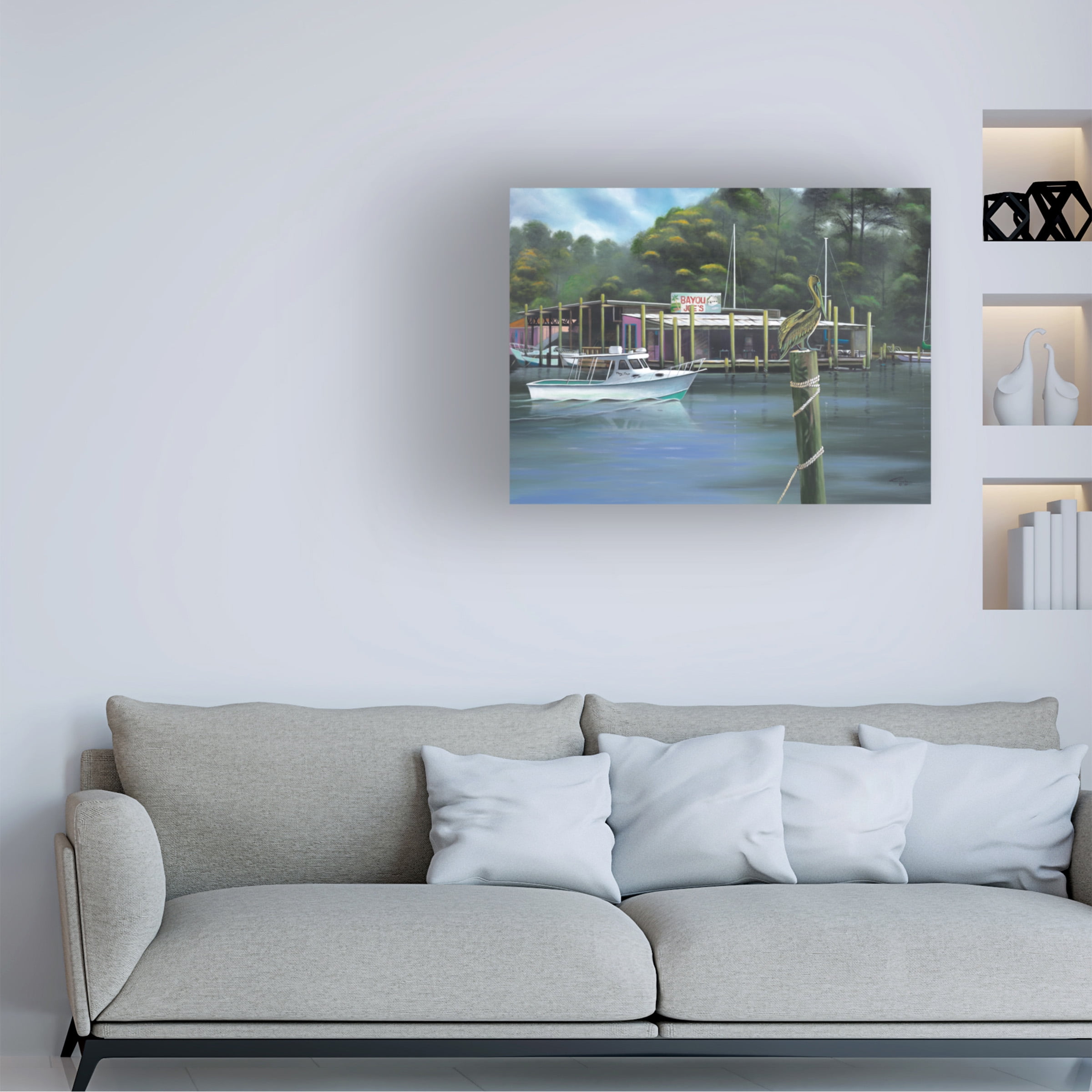 Trademark Fine Art 'Bayou Joes' Canvas Art by Geno Peoples