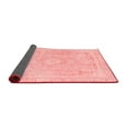 thumbnail image 2 of Ahgly Company Indoor Square Abstract Red Modern Area Rugs, 3' Square, 2 of 4
