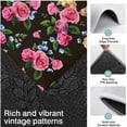 thumbnail image 3 of Pioneer Flower Floral Print Pattern Kitchen Rugs Sets Of 3,Kitchen Runner Rugs Non Skid Washable,Decorative Kitchen Floor Mats for Kitchen,Sink,Laundry,17"x30"+ 17"x47" + 17"x59", 3 of 6