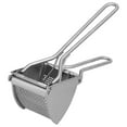 thumbnail image 1 of Fruit Squeezer, Dishwasher Safe Stainless Steel Rustproof Potato Ricer Manual Potato Presser  For Kitchen, 1 of 8