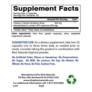 2 Pack Best Naturals Tribulus 250 mg 180 Capsules