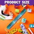 thumbnail image 5 of Joyfy 72 Pcs Halloween Slap Bracelets for Kids,Halloween Toys Bulk with Spider,Pumpkins,Animal Print for Prizes Gift Trick or Treat Party Favors,Halloween Crafts for Kids,Classroom Favors, 5 of 7