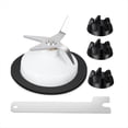 thumbnail image 1 of 9704230 Acoplador de Licuadora con Kit de Llave Cuchilla de Licuadora de 4 Hojas con Junta de Goma para Piezas de Licuadora, 1 of 6