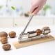 thumbnail image 5 of Matsuzay Cascanueces Cracker Sheller Madera de acero inoxidable Handly Griped Utensilios de cocina Nut Clip Nuts Abrazadera Gadget de cocina Decoración del hogar, 5 of 6