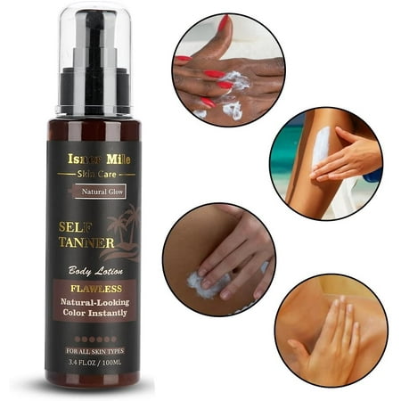 Self Tanner Tanning Lotion Sun Kissed Glow Without Sunburn Natural