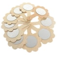 thumbnail image 3 of Espejo de Mano BLESIY de madera sin terminar Con Girasol 2x10 Piezas Para Manualidades de bricolaje, 3 of 8