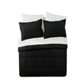 thumbnail image 4 of VCNY Home Lincoln 7-Piece Black/White Solid Color Reversible Bed in a Bag, Full, Adult, Unisex, 4 of 9