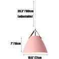 thumbnail image 5 of Colorful Metal Pendant Light Fixture for Kitchen Island, Modern Simple Pendant Lamp for Dining Room, Vintage Iron Farmhouse Pendant Light, Personalized Rustic Retro Pendant Lighting, 5 of 7